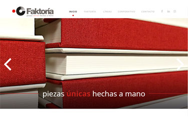 Hostito - nuestro diseño web de sitio web para faktoria.cl